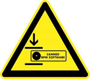 Warning, Canned Software Crushing Zone