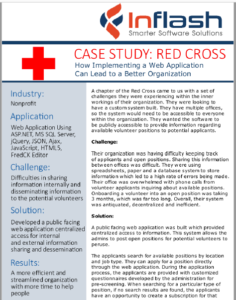 How Inflash Solved This Chapter of the Red Cross' Challenges